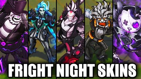 League of Legends Fright Night 2024 Skins Officially。